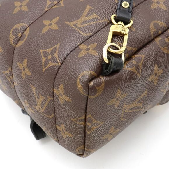Louis Vuitton Monogram Palm Springs Backpack Mini Rucksack Leather Black - Picture 3 of 7